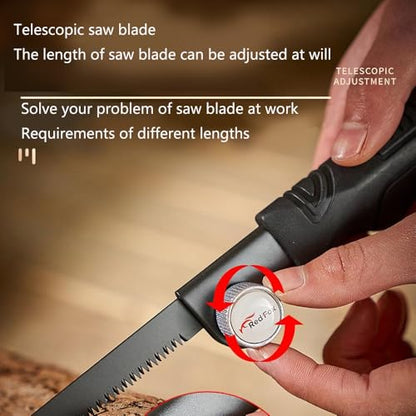 Hand Saw with Sheath, Retractable Blade for Gardening Camping