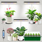 Aumtrly Grow Light Black 3 Pack, Full Spectrum Plant Light, Timer with Base - size: 3 Pack/black