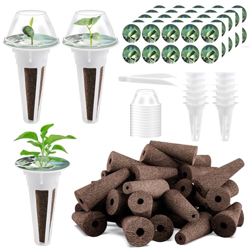 Tigvio 66pcs Hydroponic Seed Pod Kit - size: 66pc