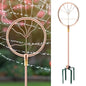 34" Ornamental Sprinkler, 360° Rotating, Wave Fan - style: Oscillating