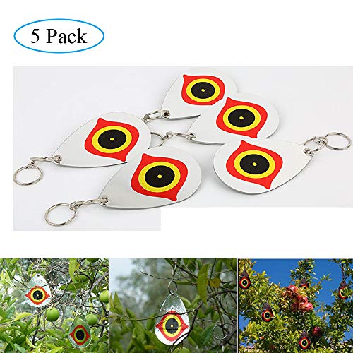 5 Pack Scare Eye Deterrent, Predator Eye for Birds - size: 5 Pack