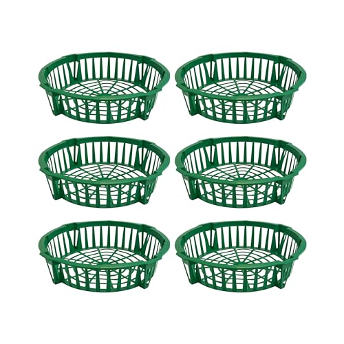 Plant Trays - 6 Pcs Planting Basket for Onion - Plastic Trays for Flower Bulbs - Reusable Seedling Trays for Gardening, 11.22 Inch