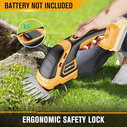 HEINPRO Cordless Hedge Trimmer Compatible with DEWALT 20V MAX Battery
