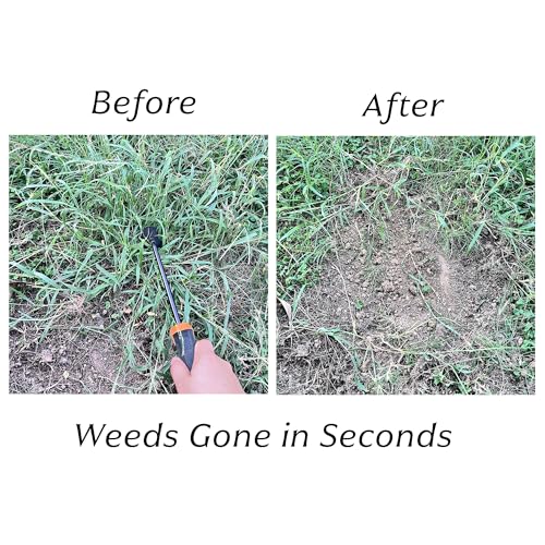 Hand Weeding Tool, Uprooting Weeder Portable Garden Weed Remover