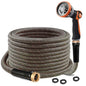 Garden Hose 25FT, Ultra Lightweight with 10-Function Nozzle