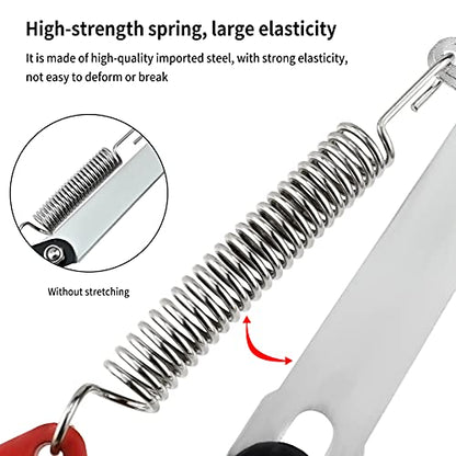 BAYTORY Extendable Tree Pruner Saw Head Without Pole, High-Altitude Branches Trimmer Pruning Shears, Harvester Clipper for Plant Twig Vine, Garden Trimming Tool - style: Iron Connector | 2-Wheel