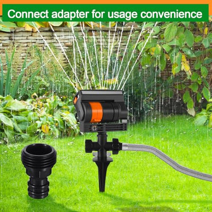 Reallnaive 2 Pcs 2 Pcs Oscillating Sprinkler, Three Pin Base