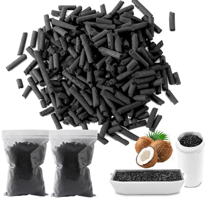 Odor Absorbing Activated Charcoal Filter Refills 2-Pack(2 Lbs/930g)