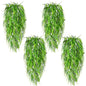 Waipfaru 4Pcs Fake Ferns Fake Hanging Plants Artificial Ferns Vine Greenery - color: Ferns, size: 4Pcs Plants