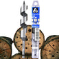 SOMADA 1" x 8" Auger Drill Bit for Wood, Ship Auger Hex Shank - size: 1"x8" Silver