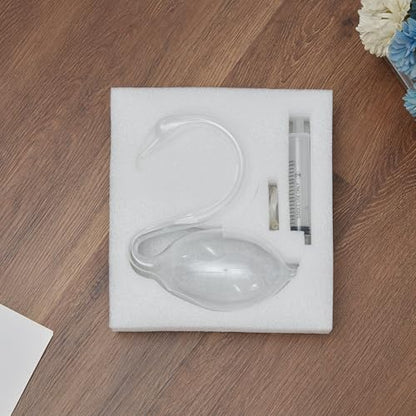 Storm Glass Weather Predictor Swan-Shaped Design Barometer