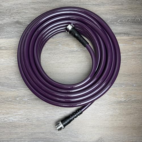 Water Right Polyurethane Garden Hose, 75 Ft, Non-toxic, 7/16” ID, Eggplant - color: Eggplant, size: 75-Foot