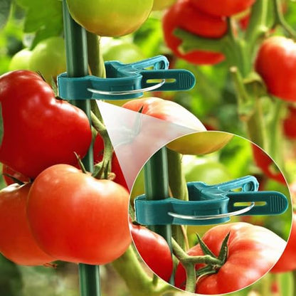 Plant Support Clips, 80 PCS, 2 Sizes