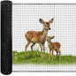 4x75FT Deer Fence Netting for Garden, 55GSM Plastic Mesh Temporary Fence - size: 4x75FT
