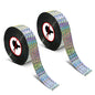 MP mypole Bird Scare Tape Ribbon, 2 * 300 Foot Reflective Tape Ribbon for Birds Woodpecker Scare Reflective Flash Tape Scare Birds Away for Outdoor, House, Garden, Patio, Orchard - size: 300ft*2