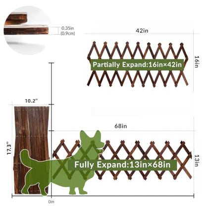 Expandable Garden Trellis, 13"x68" Trellis for Climbing Plants Outdoor 1Pcs - size: 13" x 68" 1 Pack
