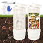 2 Packs Inground Worm Composter, Outdoor Worm Compost Bin Kit with Lid