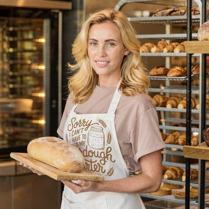 Sourdough Apron Gifts for Bakers, Adjustable Apron, Gifts for Bread Bakers, Perfect for Baking Cooking - color: Style-3