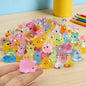 50PCS Luminous Mini Resin Animals, Random Style Resin Animals Variety Pack - color: Glow Animals