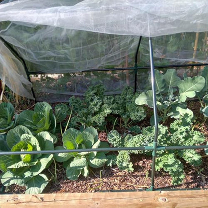 Durable Garden Fine Mesh Netting, 10x33ft Insect Netting for Plant - size: 10 x 33 ft