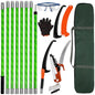 Pruning Shears, 27ft Extendable Tree Pruner - style: 5.5FT-27.5FT - Sectional Pole with 2 Saws & Pruner Saw