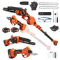 4-in-1 Pole Saw & Pruning Shears - color: Vivid Orange