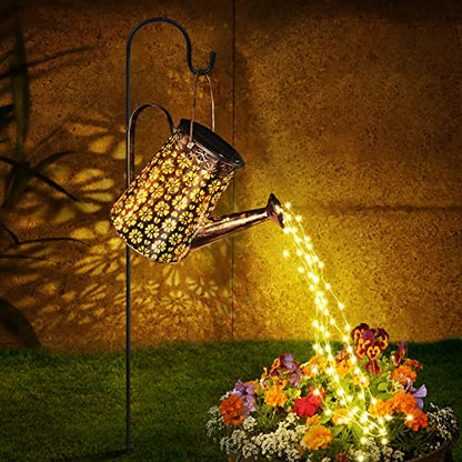 Solar Garden Lights Watering Can Lights Outdoor Garden Decor