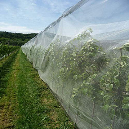 Garden Netting, Plant Covers 10x33Ft Net Ultra Fine Mesh Pest Barrier Net - size: 10ftx33ft