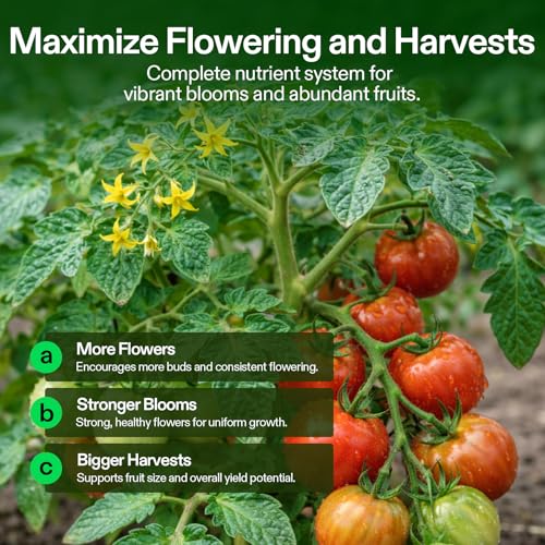 VIVOSUN Complete Nutrient System Starter Kit, for Indoor Growers