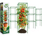 4 Pack 45" Tomato Cages for Garden, Heavy Duty Adjustable Plant Support - size: 45 inch