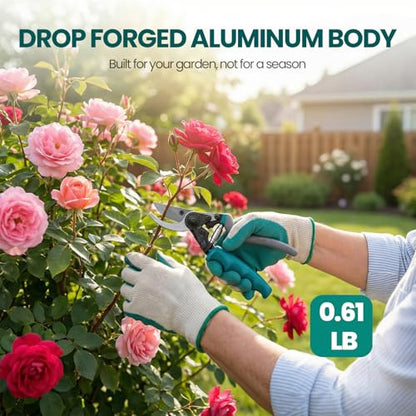 Heavy Duty Branch Cutter, Ergonomic Garden Clippers Shears for Gardening