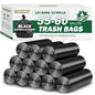 55-60 Gallon Trash Bags Unscented, 40'' x 53'', Black, 120 Count - color: 55-60 Gallon | 120 Count, size: 120 Count(pack of 1)