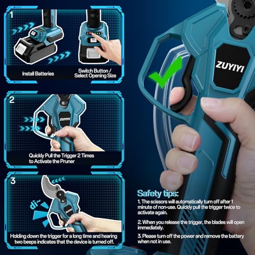 Electric Pruning Shears for Makita 18V Battery, 2" Cutting Diameter