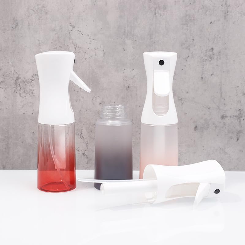 Ultra Fine Mist Spray Bottle, 200ml Continuous Sprayer (Gradient Red) - color: Gradient Red