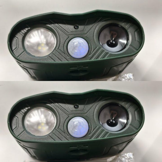 Solar Animal Repeller: Ultrasonic Animal Repellent Outdoor, Waterproof Deer Cat Repeller Outdoor to Scare Squirrel Dog Repellent