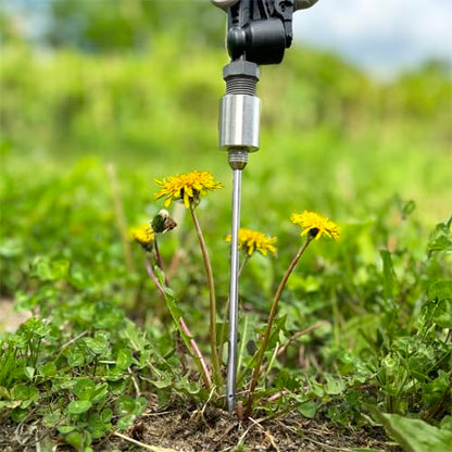 Dandelion Weeder Tool-Manual Weeder, Hand Weeder/Puller Alternative- Dandelion Illimination-Inject Root with Vinegar- Attach to Garden Sprayer-No Digging, Pulling, No Holes to Repair-Patent Pending