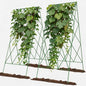 Cucumber Trellis 2 Pack,Foldable A-Frame Garden Trellis - color: Grass Green, size: 39.4" H