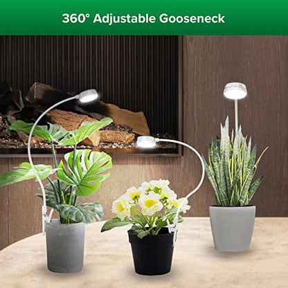 SANSI Grow Lights for Indoor Plants, Pot Clip-On Plant Light, 2-Pack - size: 2-Pack