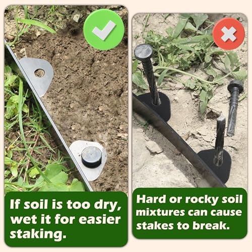 Gardzen 1.5" x 100' Landscape Edging Kit - color: Black, size: 1.5IN-100FT