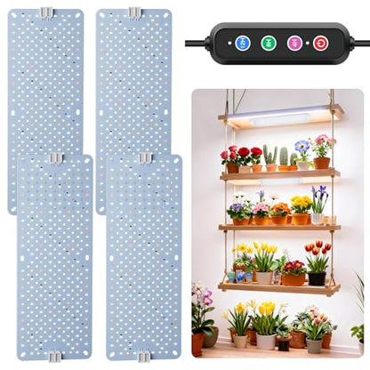 40W Full Spectrum Grow Lights Panel for Indoor Plants