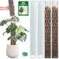 Sisher Monstera Moss Pole 4pcs Plastic Moss Pole for Climbing Plants - size: 4 PACK