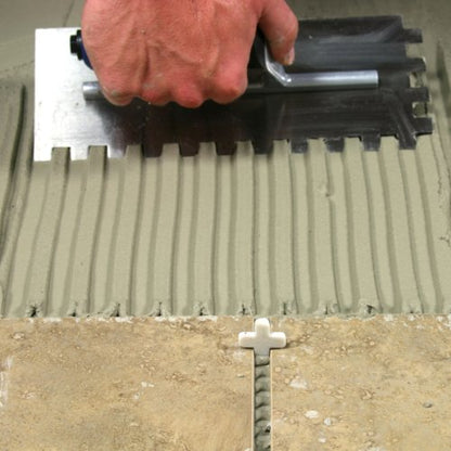 M-D Building Premium Square Notch Trowel, Tile Install Tool, 1/2in - size: 1/2 in x 1/2 in x 1/2 in