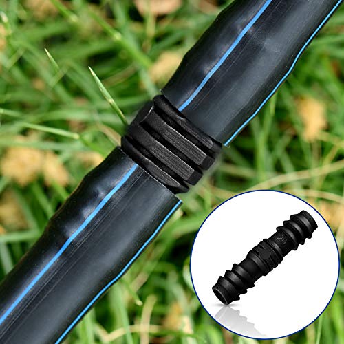 BOAO 32 Pcs Drip Irrigation Barbed Fittings Kit, Tees Elbows Caps, 3/4 Inch