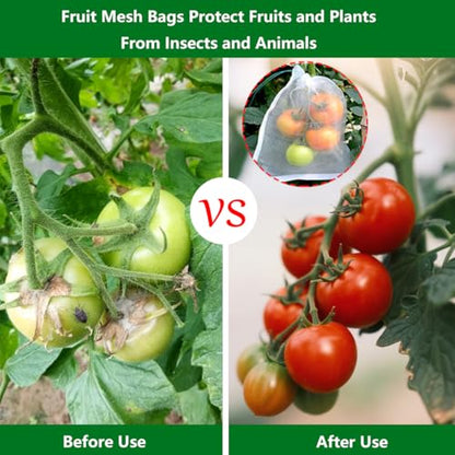 Belit 7 Pcs Watermelon Protection Bags Large Size Nylon Mesh Reusable Fruit Bags for Protecting Fruits Vegetables(23.6"x15.7") - size: 7psc 23.6"x15.7"
