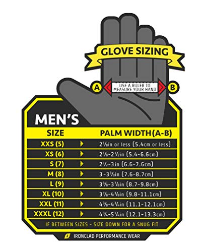 Ironclad EXO Pro Water Resistant; Work Gloves, (1 Pair), EXO2-MWR-03-M, Black/Grey - size: Medium (Pack of 2)