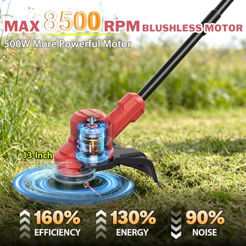 Weed Wacker, 21V Brushless Cordless String Trimmer