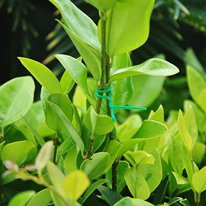 500 Feet (152M) Twist Ties with Cutter, Plastic Multi-purpose Reusable Twist Wire for Gardening, Home, Office