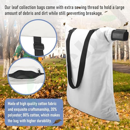 High Capacity Pro Max 5140125-95 Leaf Blower Bag for BlackDecker