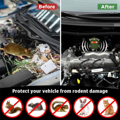 Battery Operated Ultrasonic Rodent Repellent 1Pack