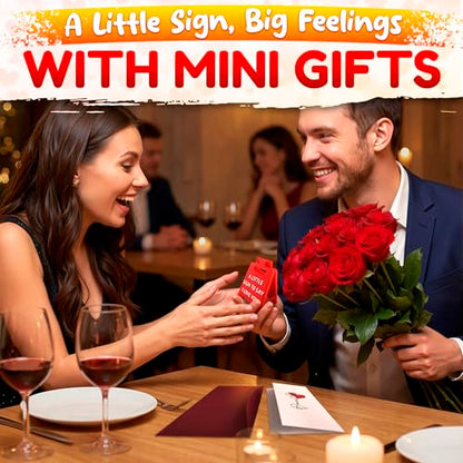 A Little Sign to Say I Love You, 3D Design, Card & Envelope Included - color: Mini Love Sign